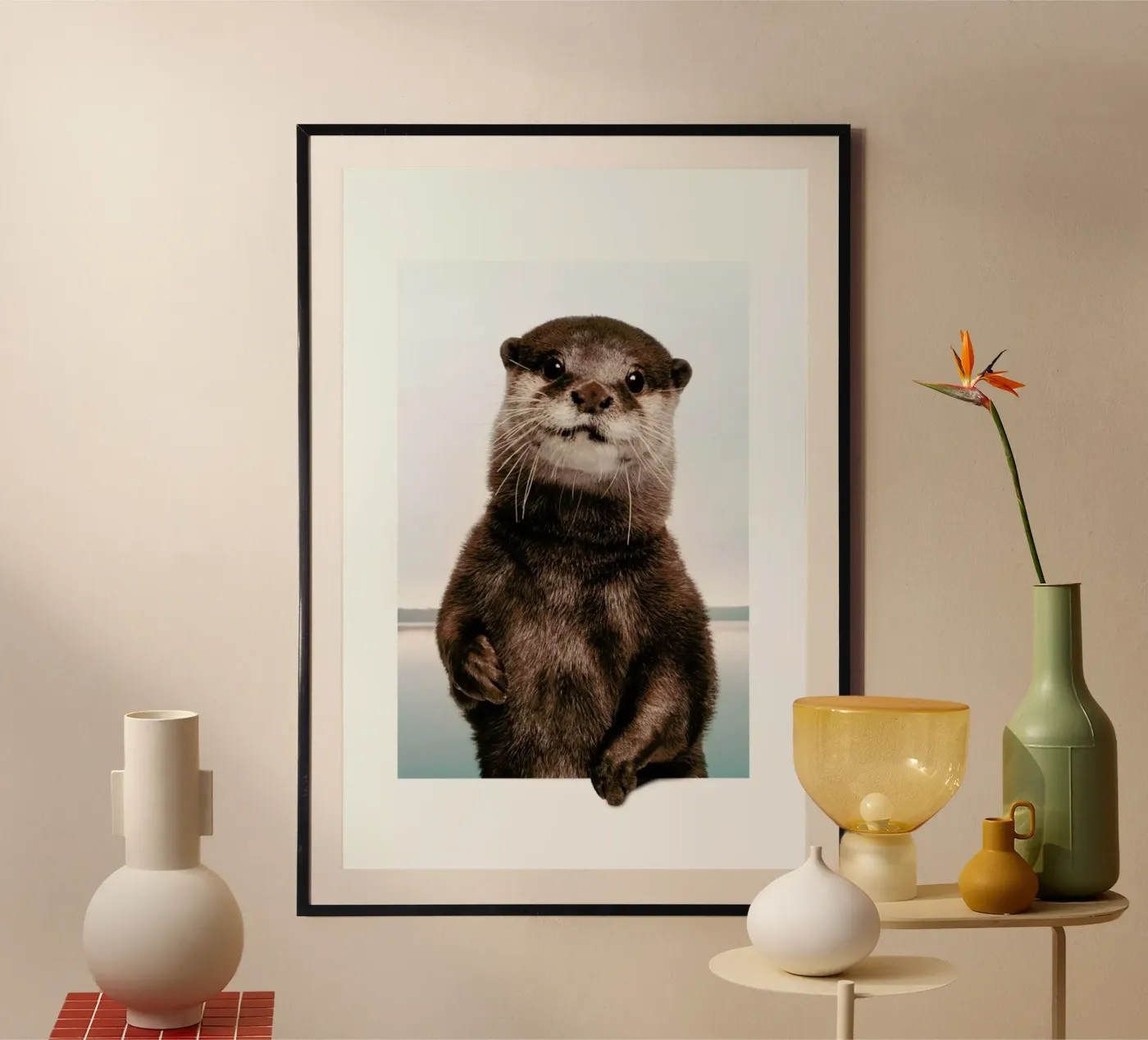 OTTER poster by JONAS LOOSE KIDS