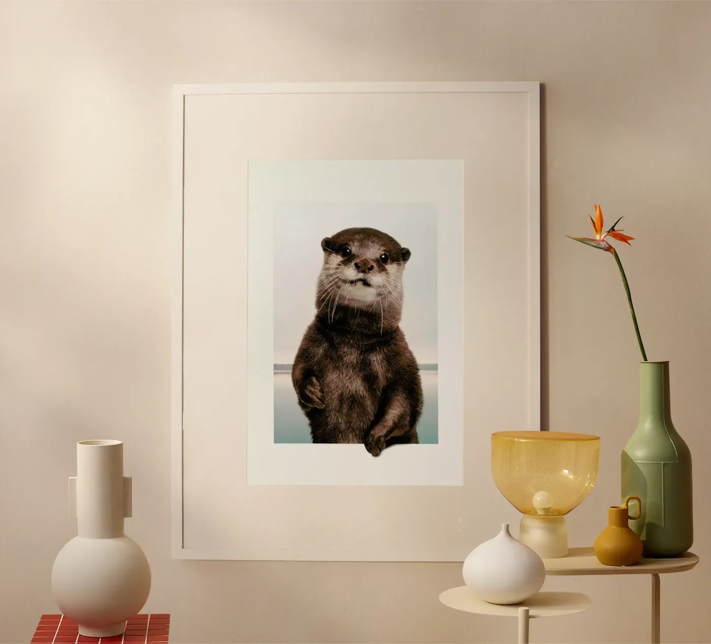 OTTER poster by JONAS LOOSE KIDS