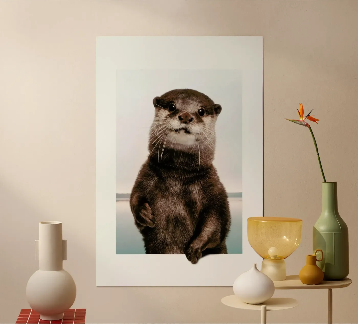 OTTER poster by JONAS LOOSE KIDS