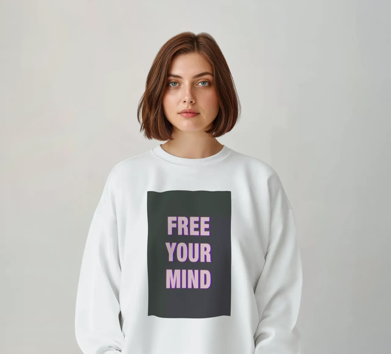 Free Your Mind felpa da Vasare Nar