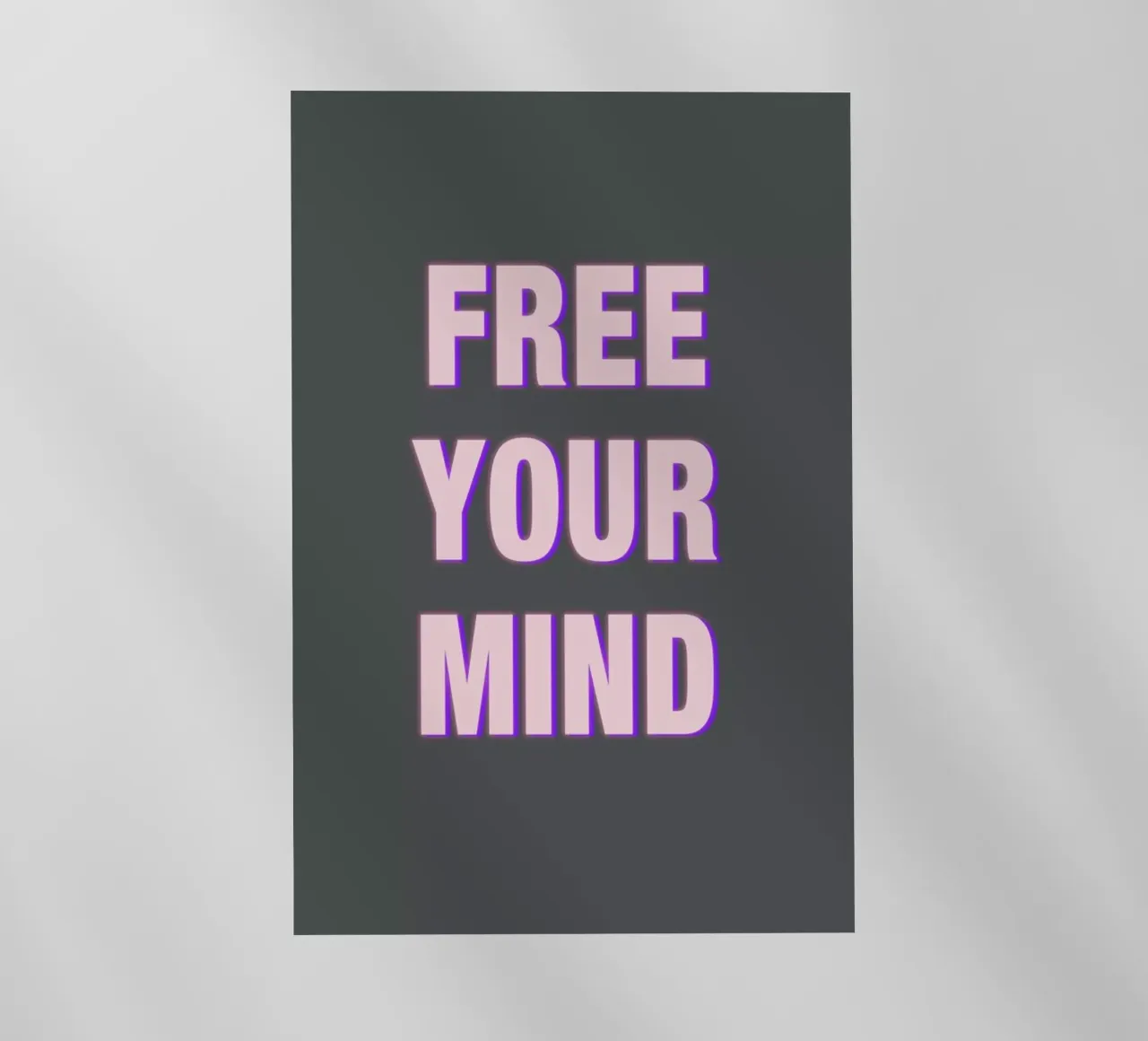 Free Your Mind pellicola backlit da Vasare Nar