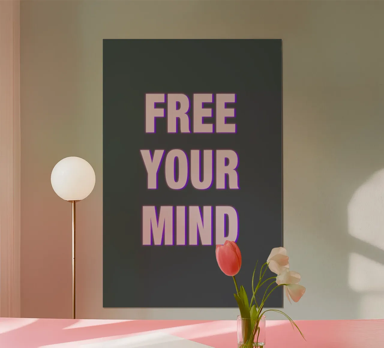 Free Your Mind poster da Vasare Nar