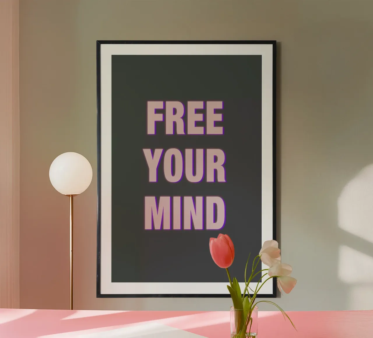 Free Your Mind poster da Vasare Nar