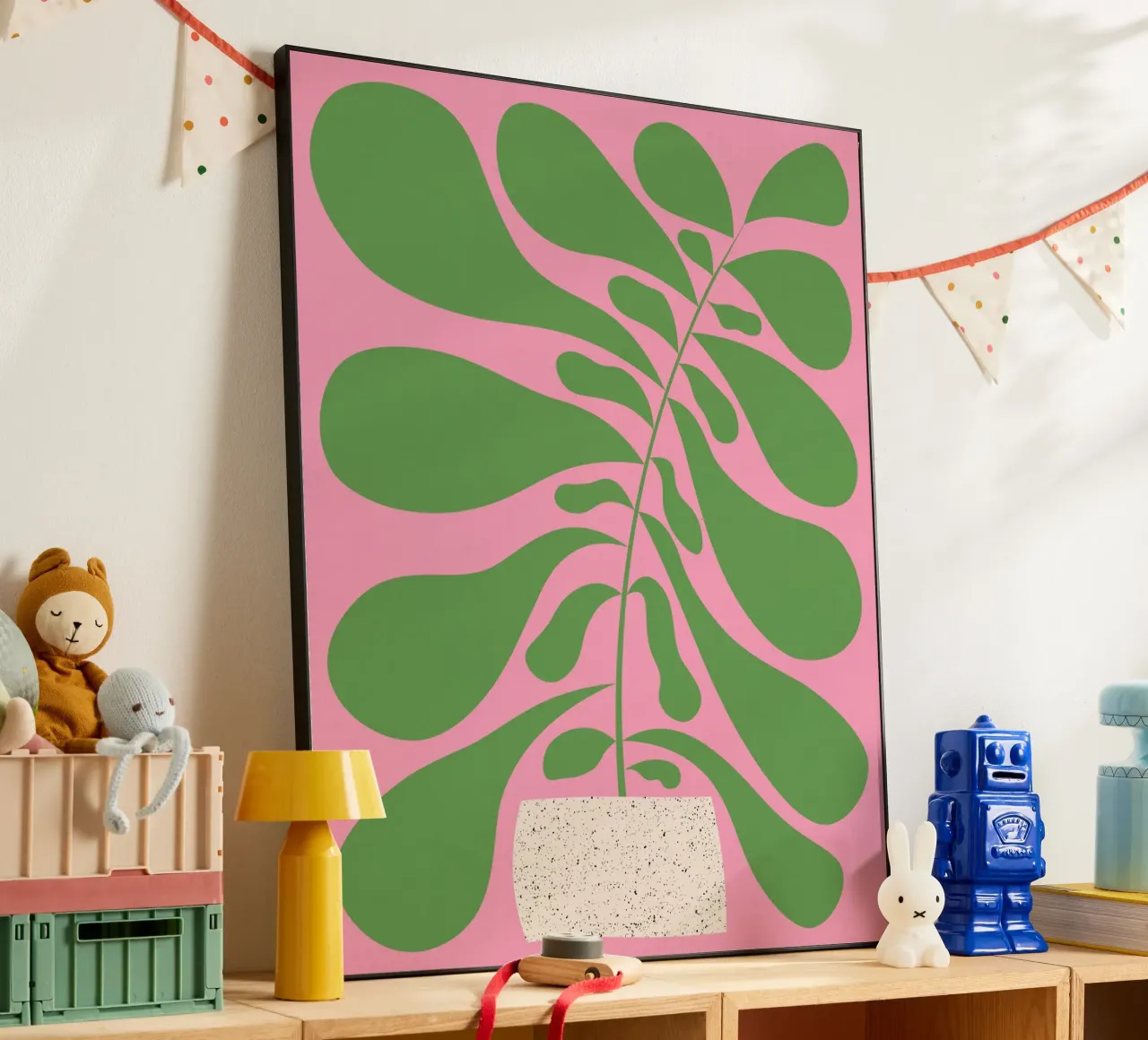 Lazy Plant #1 forex plate by Alisa Galitsyna