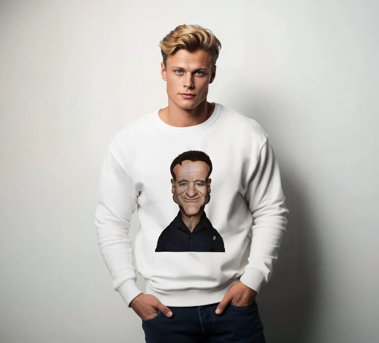 Robin Williams felpa da Rob Art | Illustration