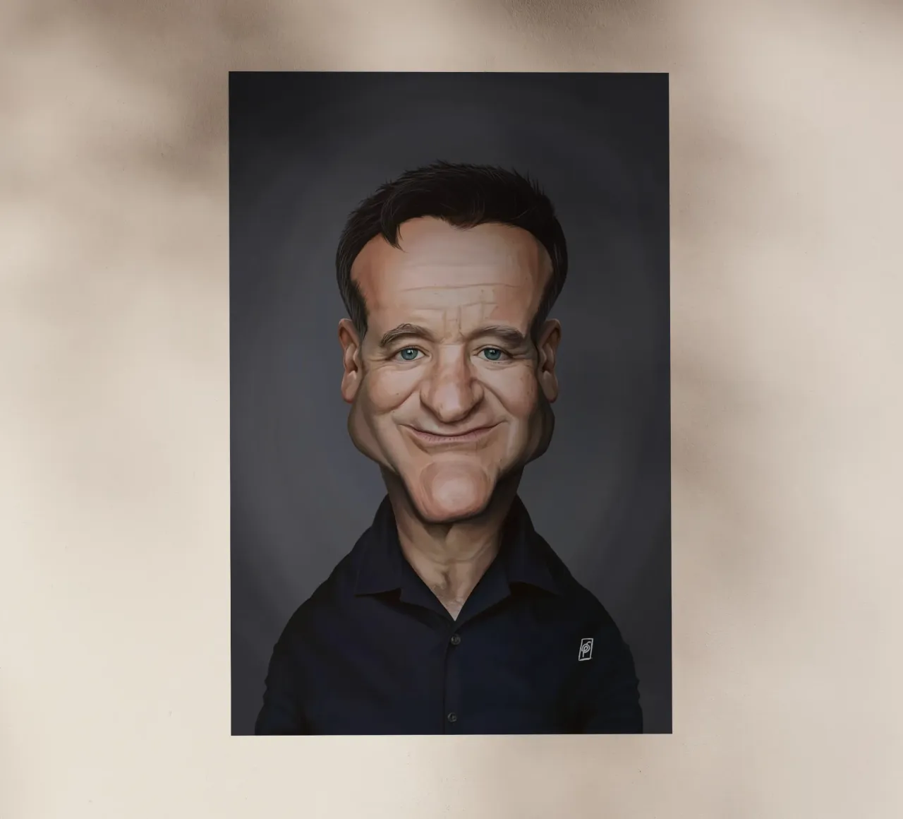 Robin Williams pellicola backlit da Rob Art | Illustration