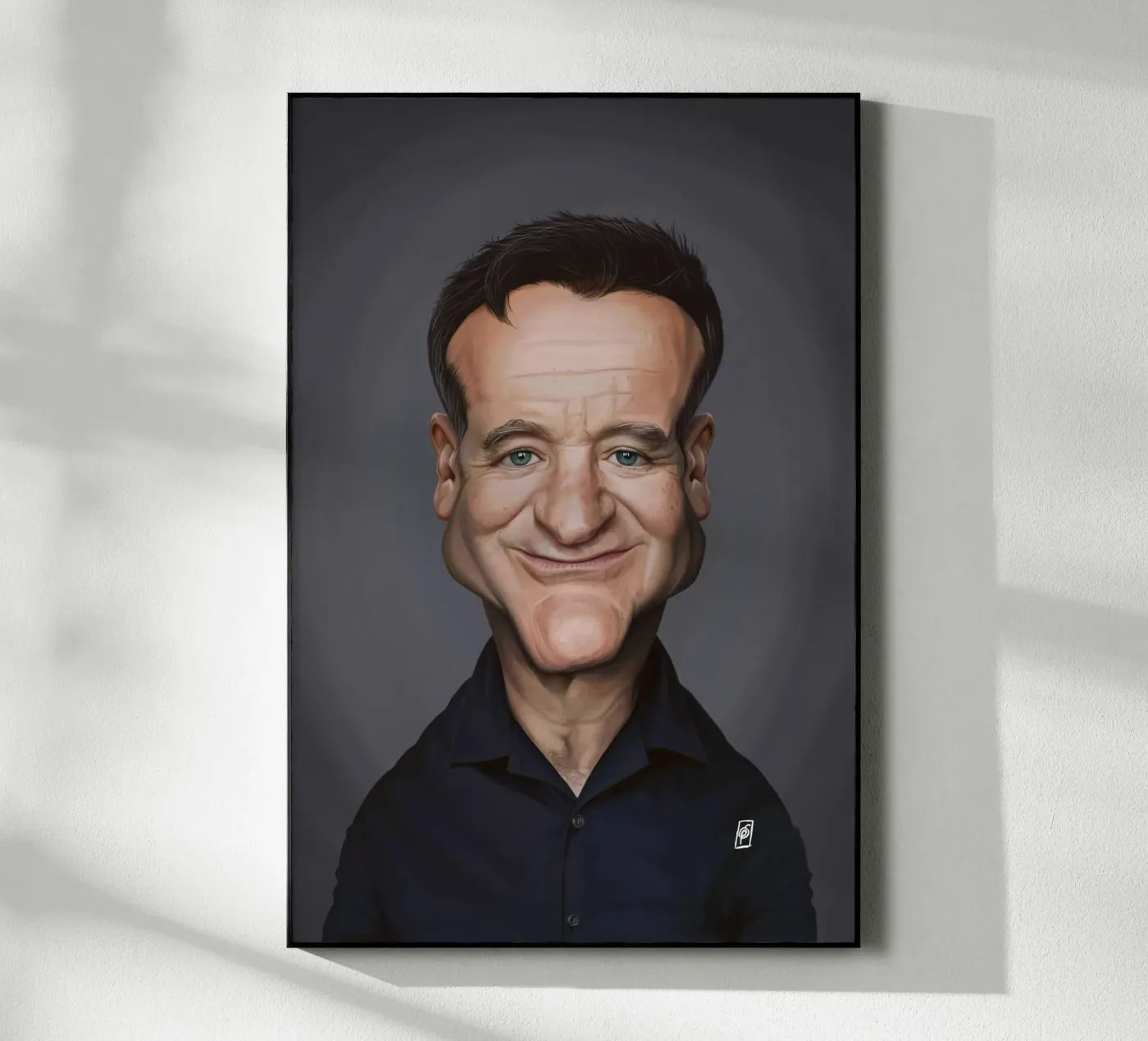Robin Williams Acryl-Glas von Rob Art | Illustration