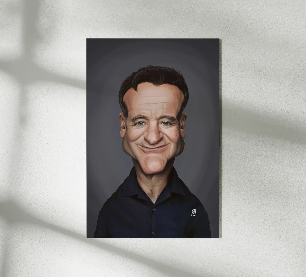 Robin Williams plexiglass da Rob Art | Illustration