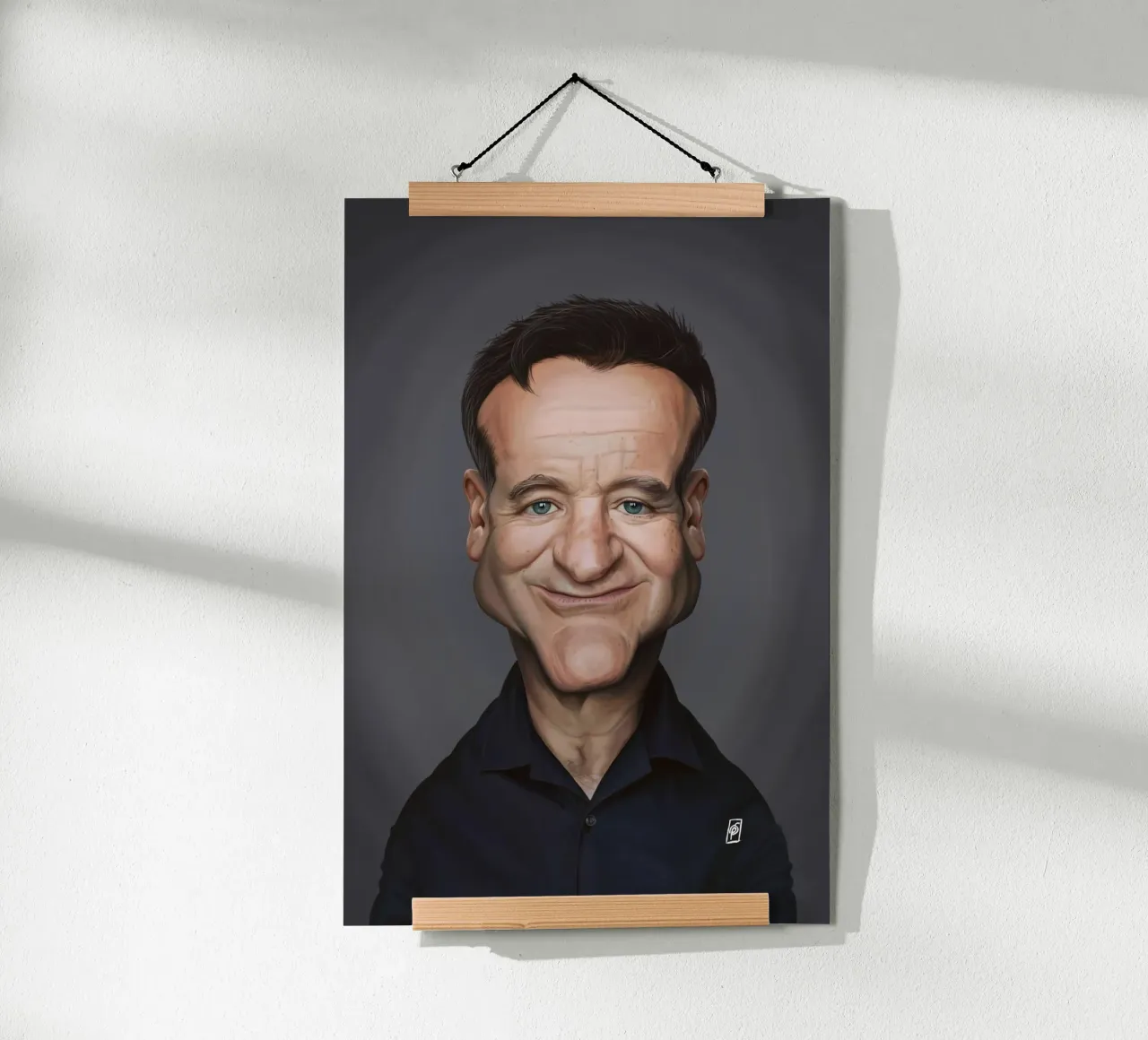 Robin Williams poster da Rob Art | Illustration