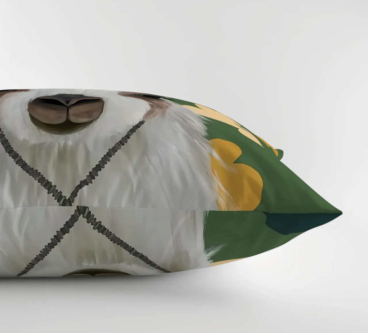 Fiori Boho Llama Retro cuscino da diedrich