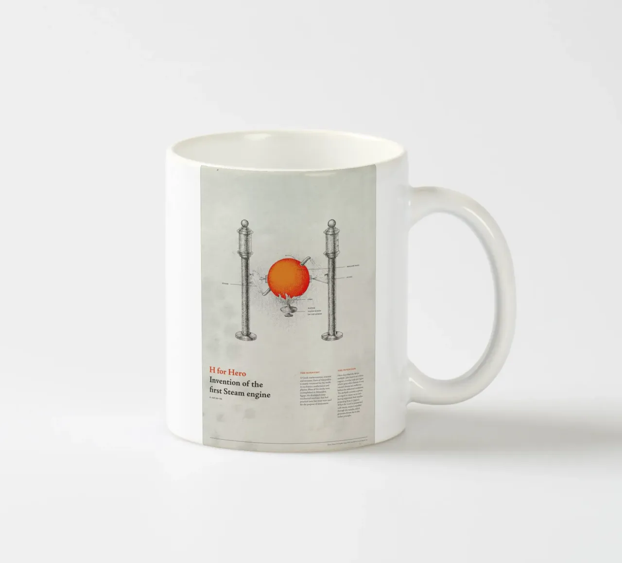 H for Hero tazza in ceramica da Khyati Trehan