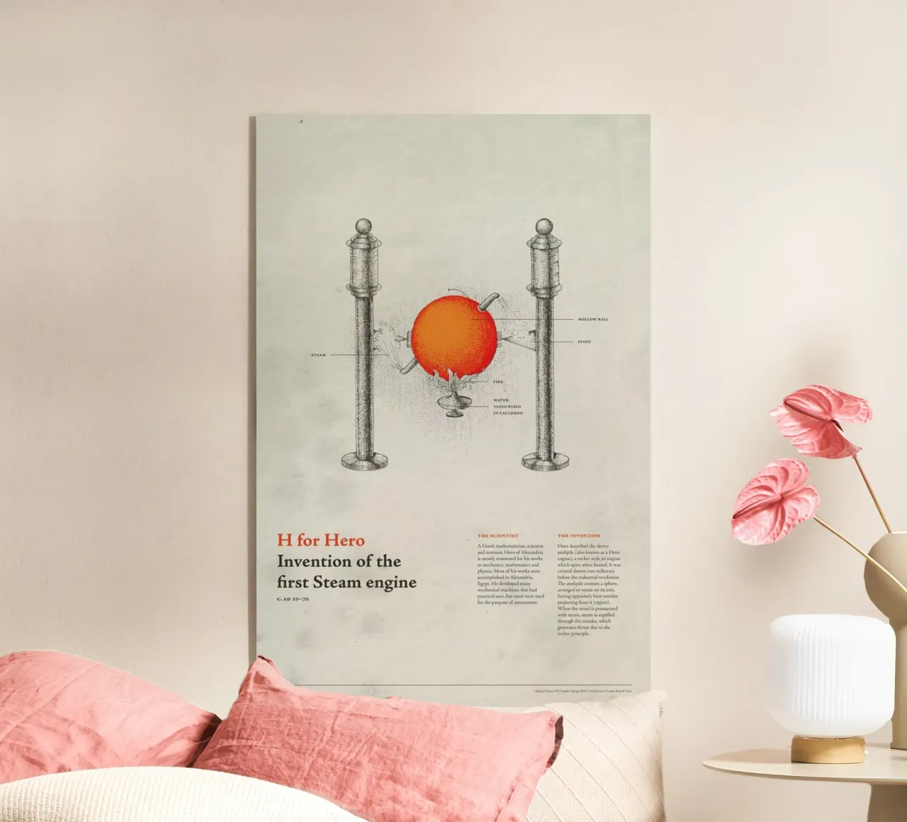 H for Hero plexiglass da Khyati Trehan