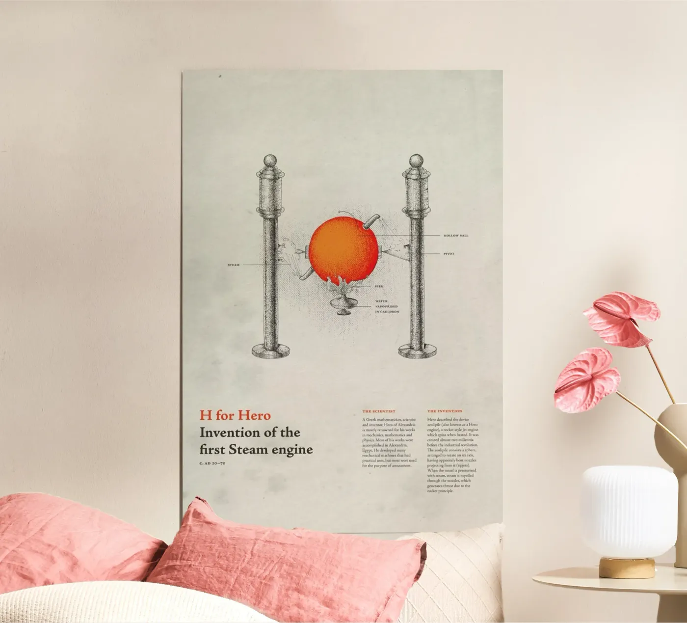 H for Hero poster da Khyati Trehan