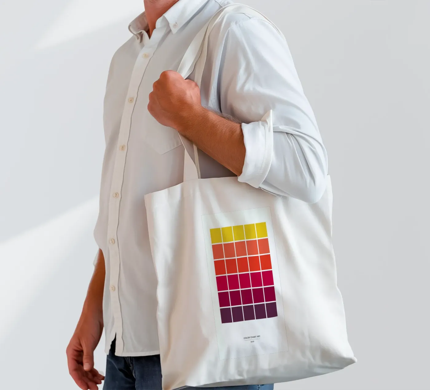 Bold tote bag by daylight design studio