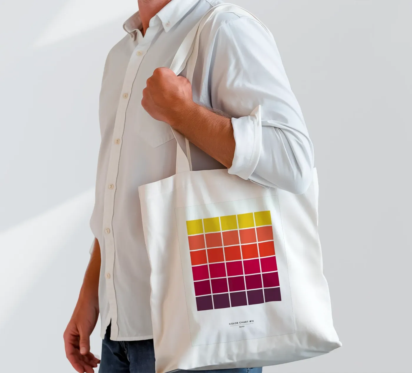 Bold tote bag by daylight design studio