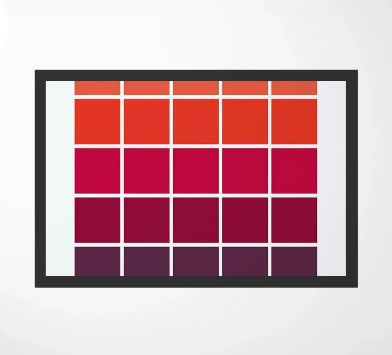 Bold doormat by daylight design studio