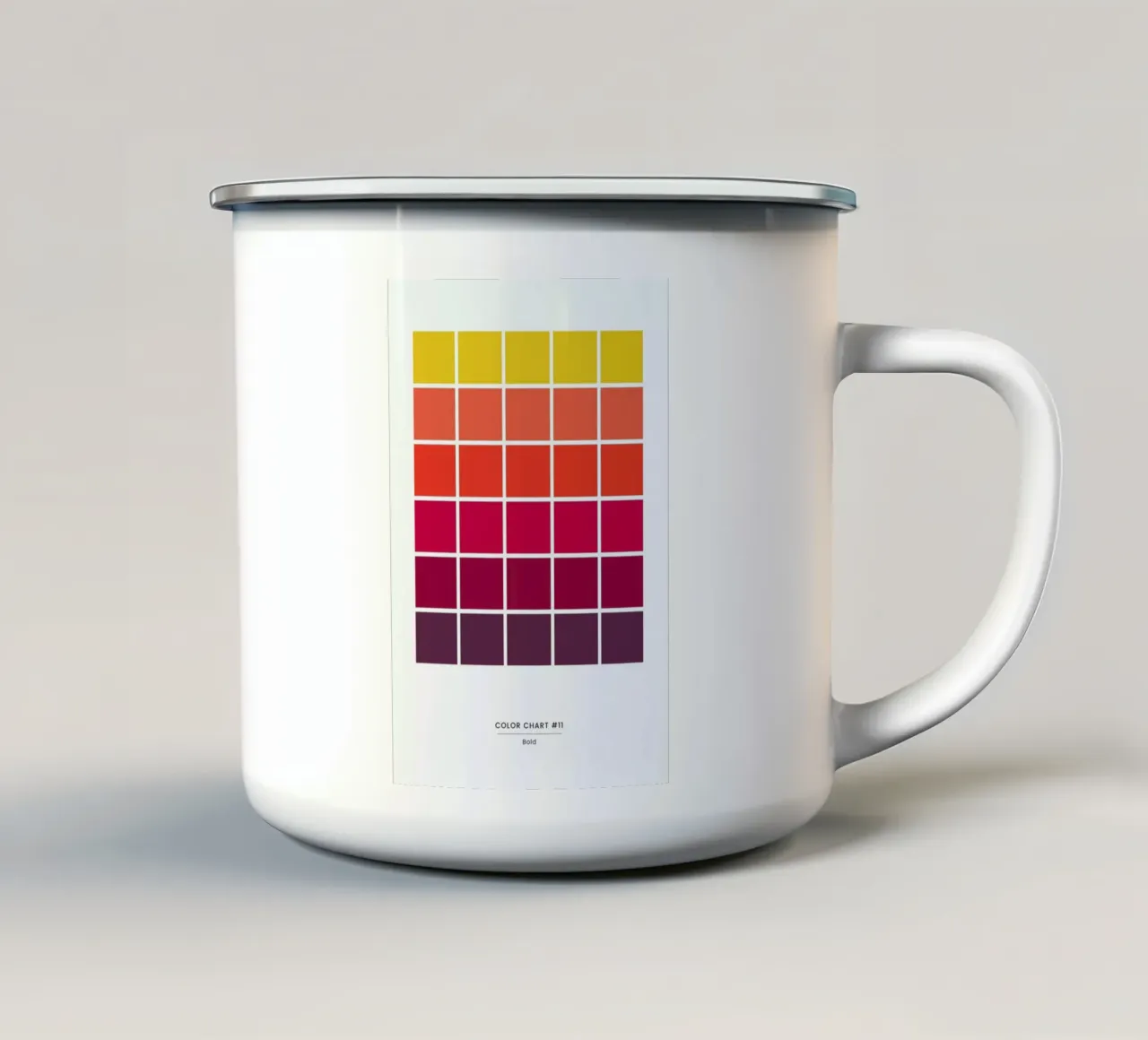 Bold tazza in smalto da daylight design studio