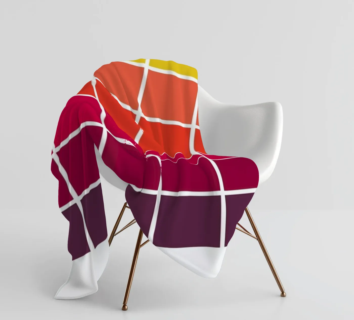 Bold fleecedeken van daylight design studio