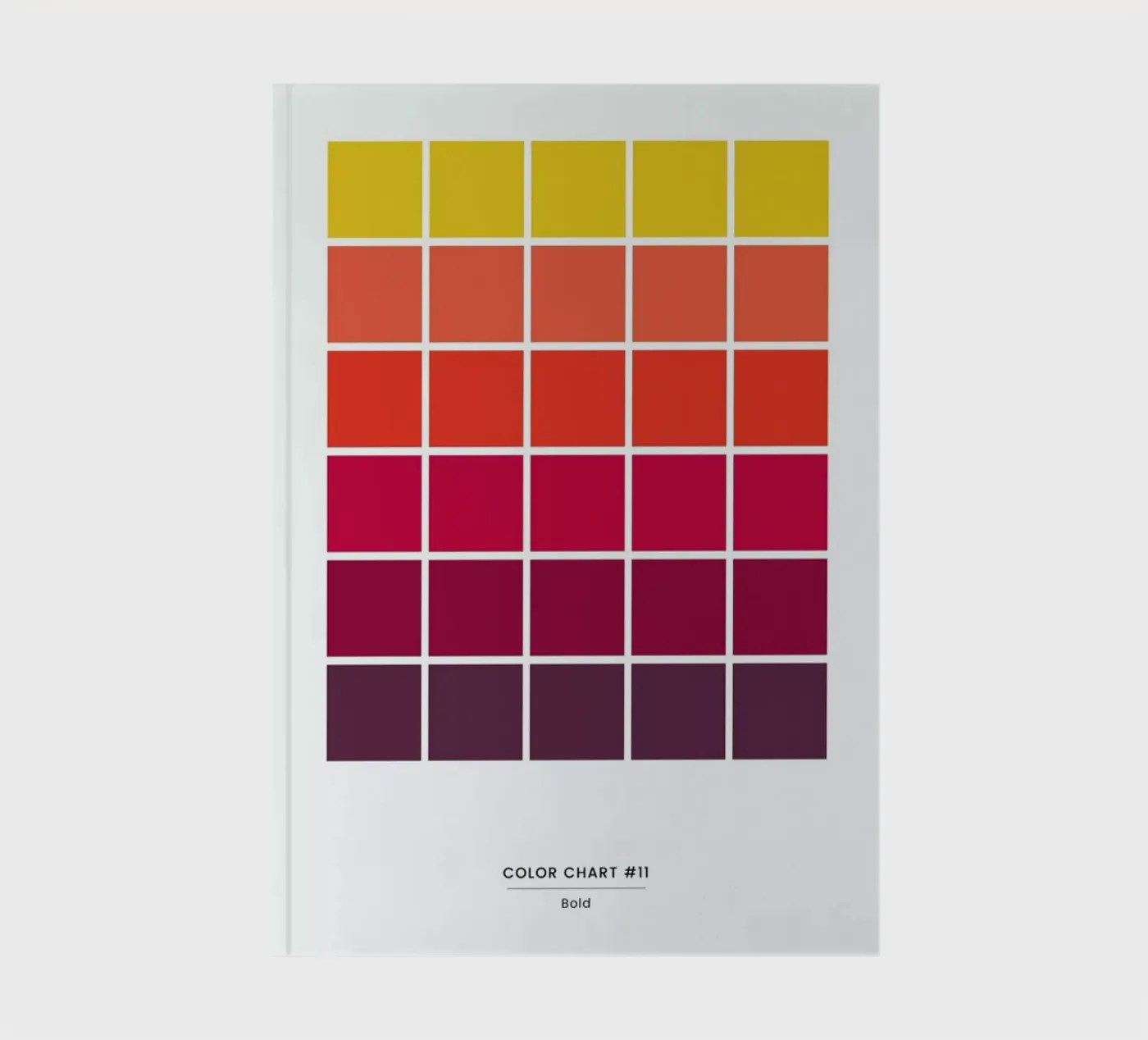 Bold notebook by daylight design studio