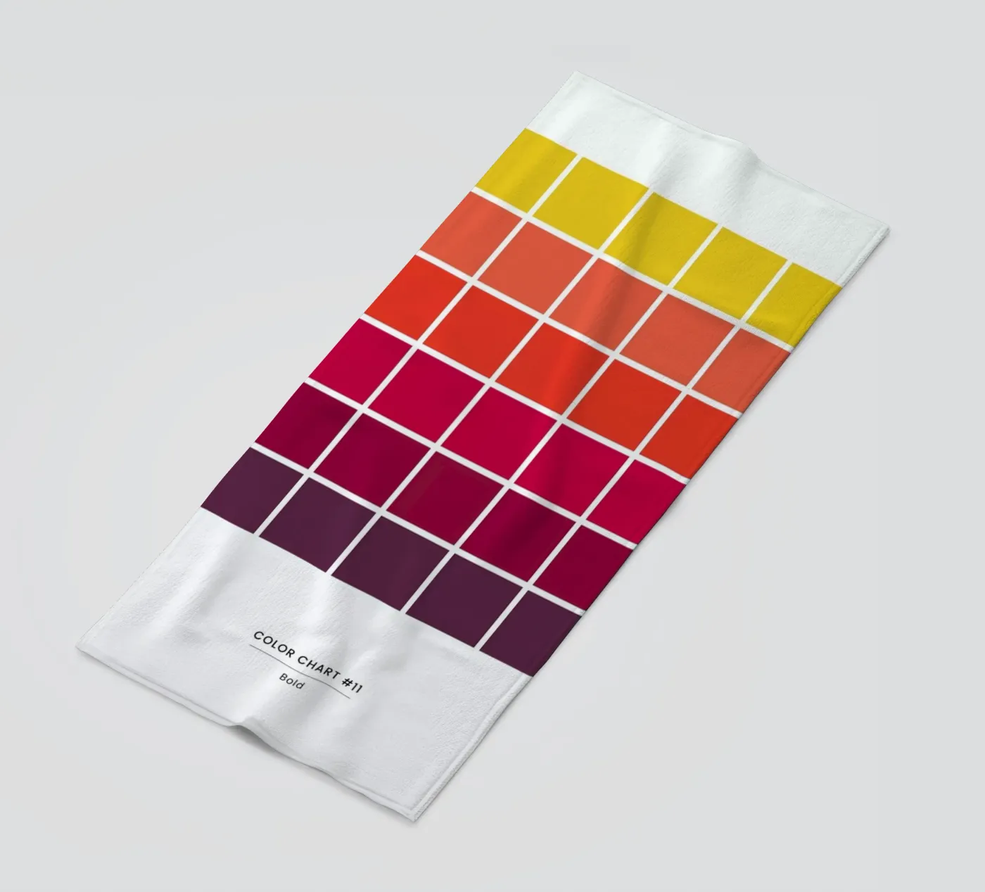 Bold beach towel by daylight design studio