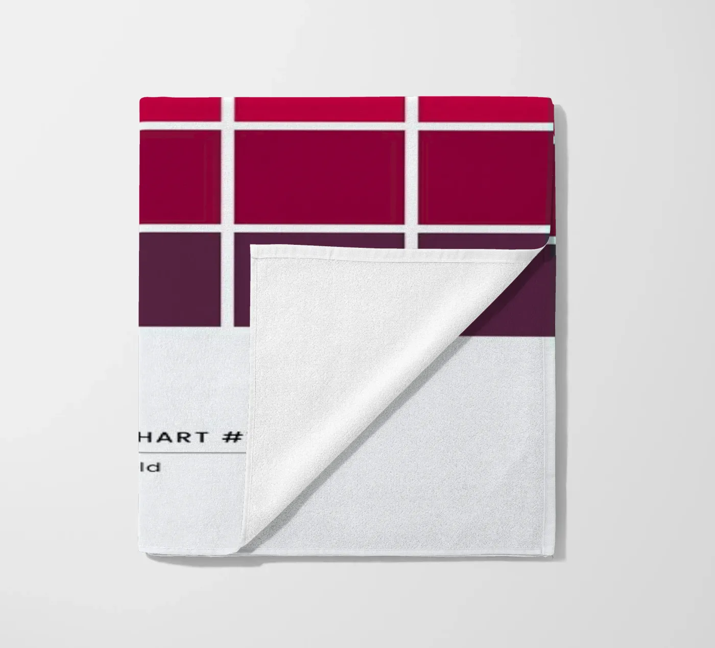 Bold beach towel by daylight design studio