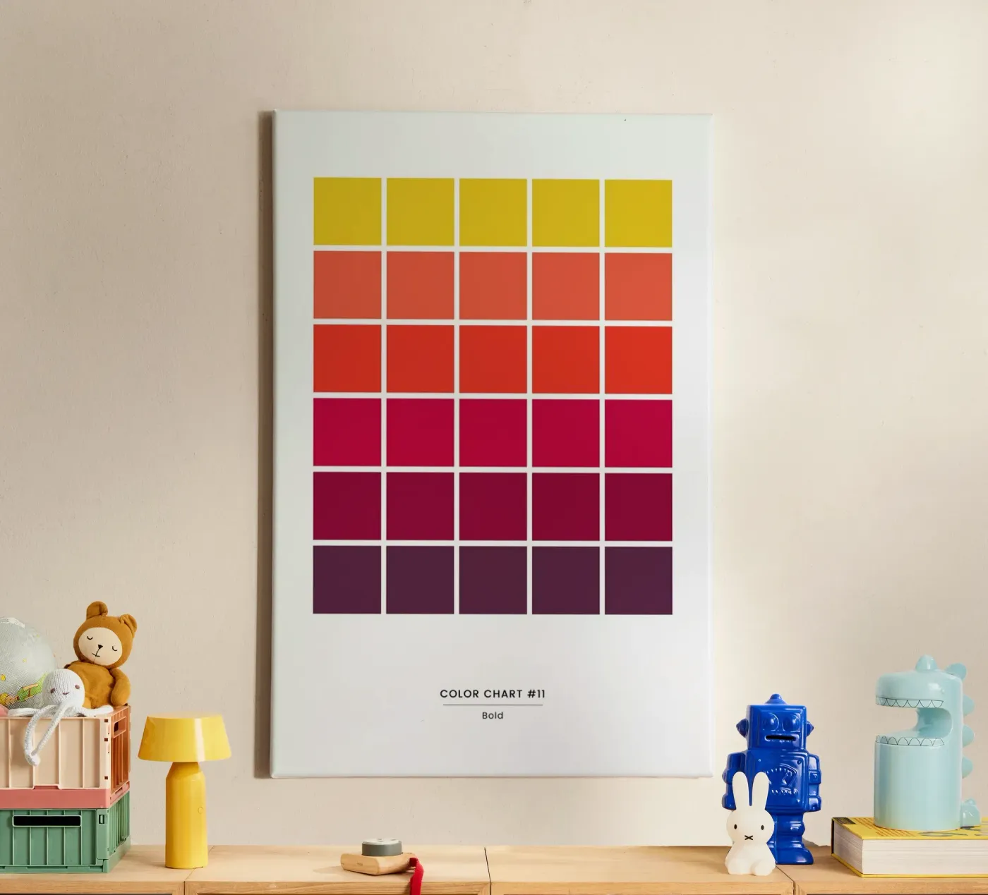 Bold canvas van daylight design studio