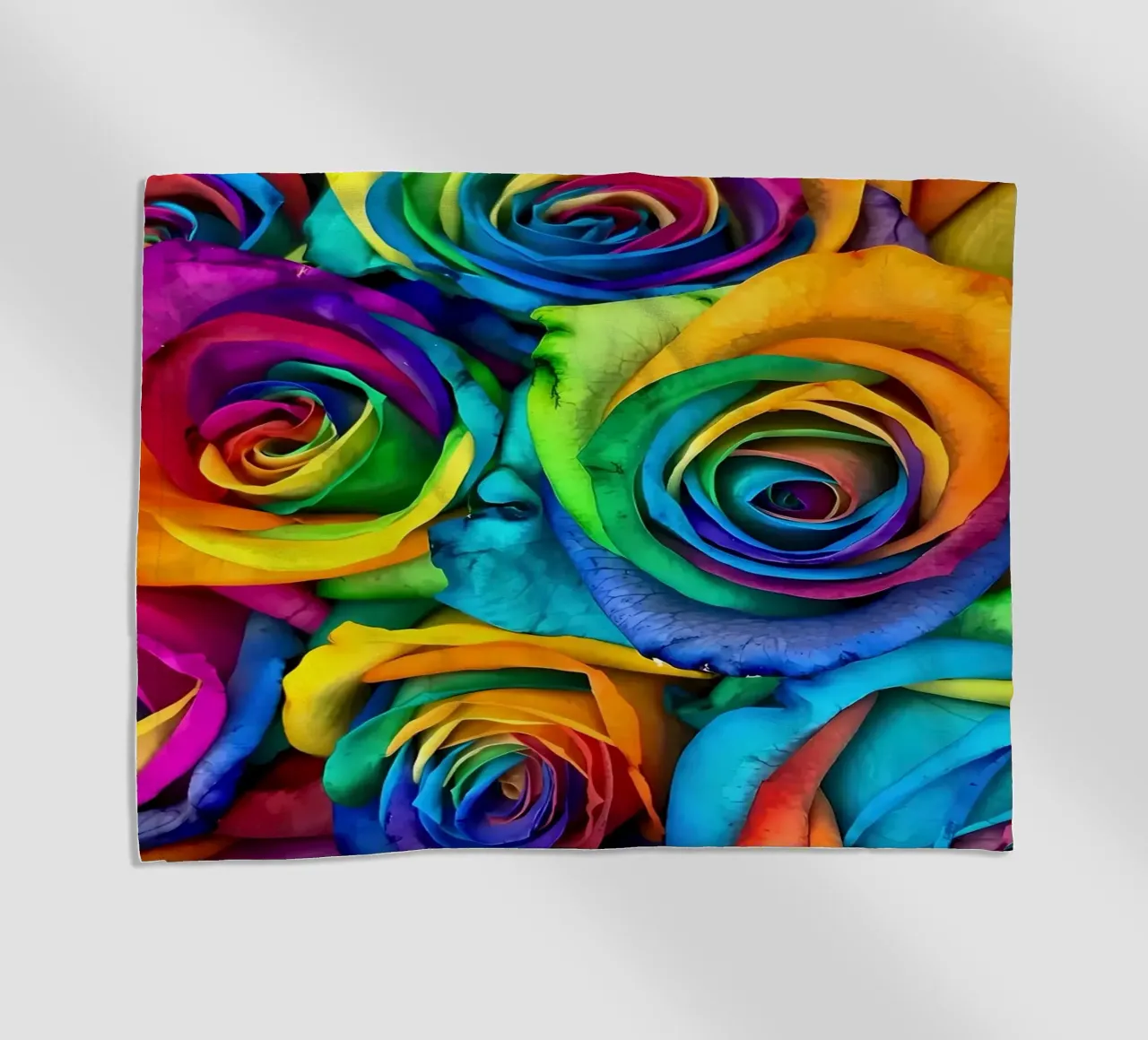 Rose retrò telo mare da diedrich