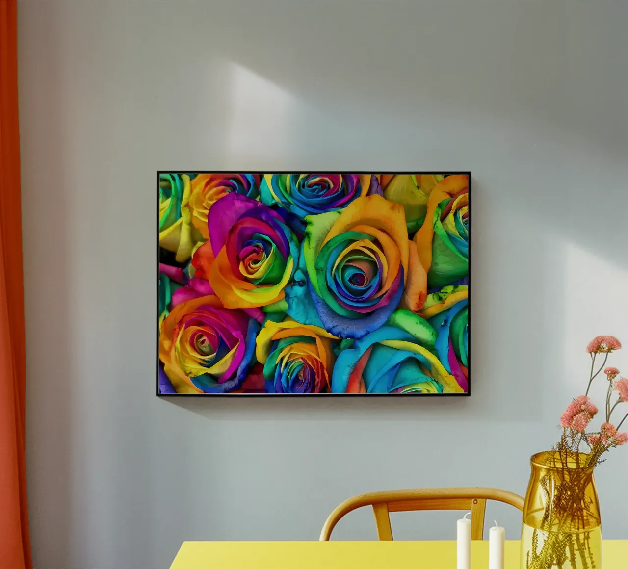 Rose retrò plexiglass da diedrich