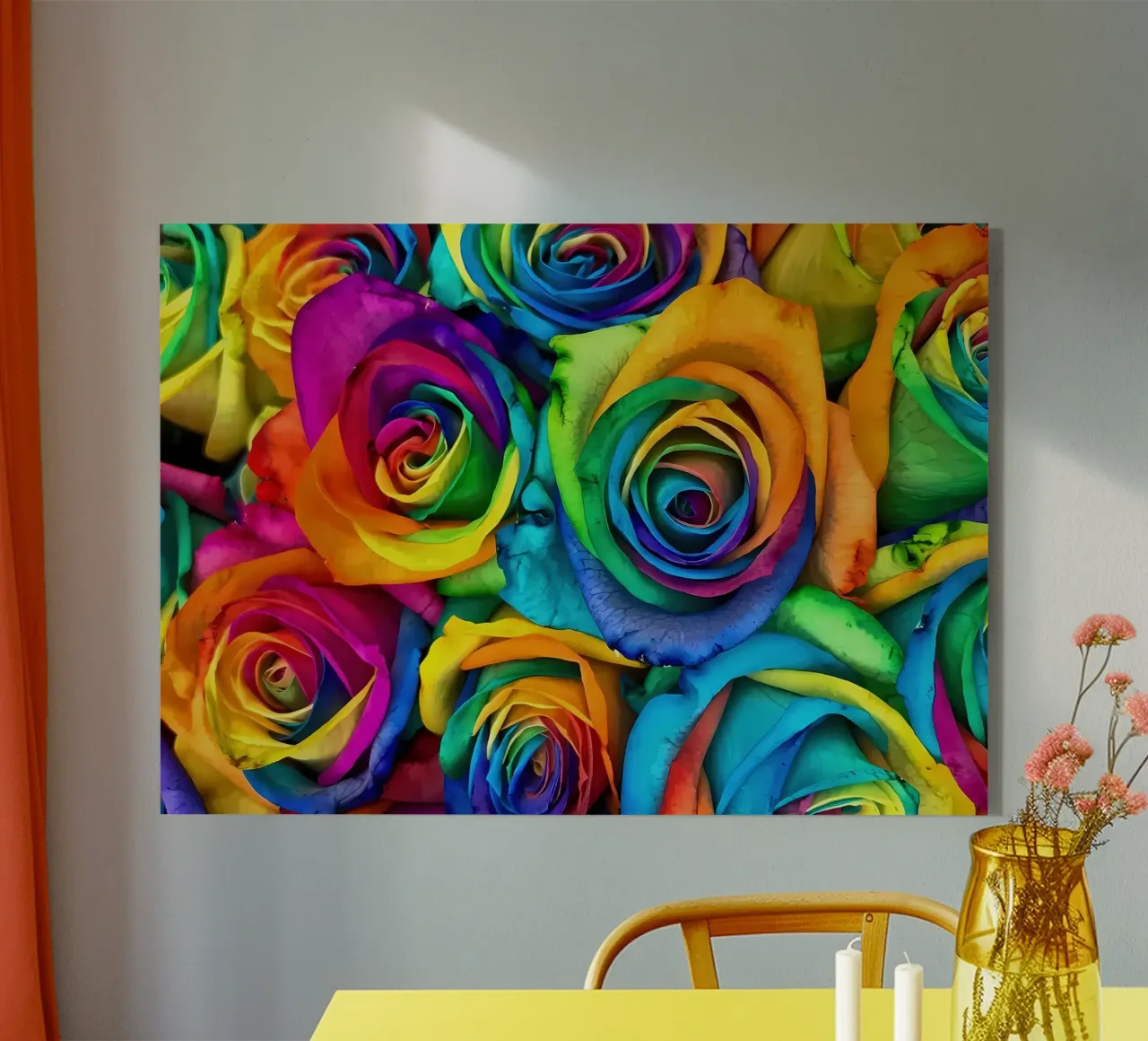 Rose retrò plexiglass da diedrich