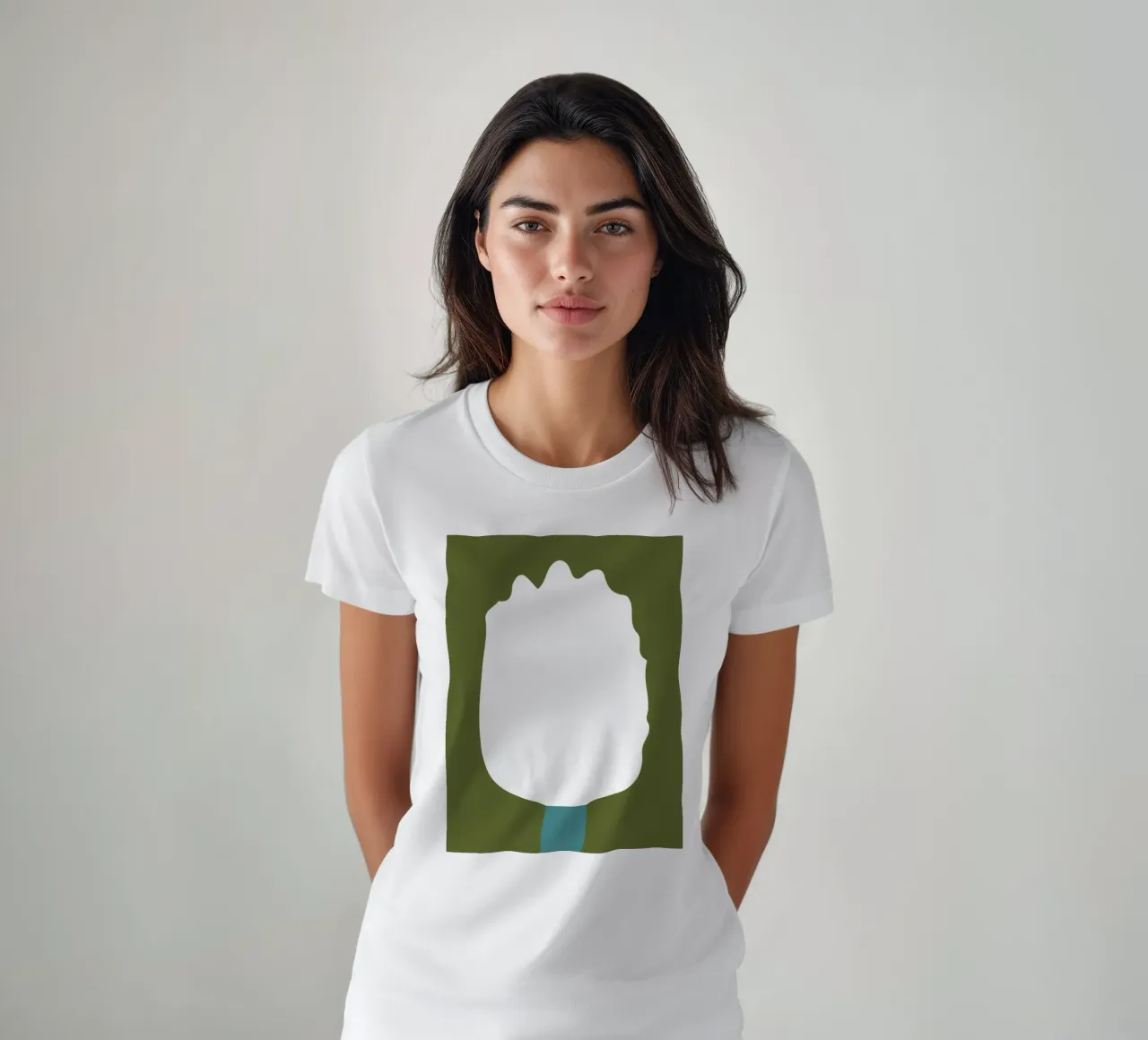 White tree t-shirt da LisaArtes