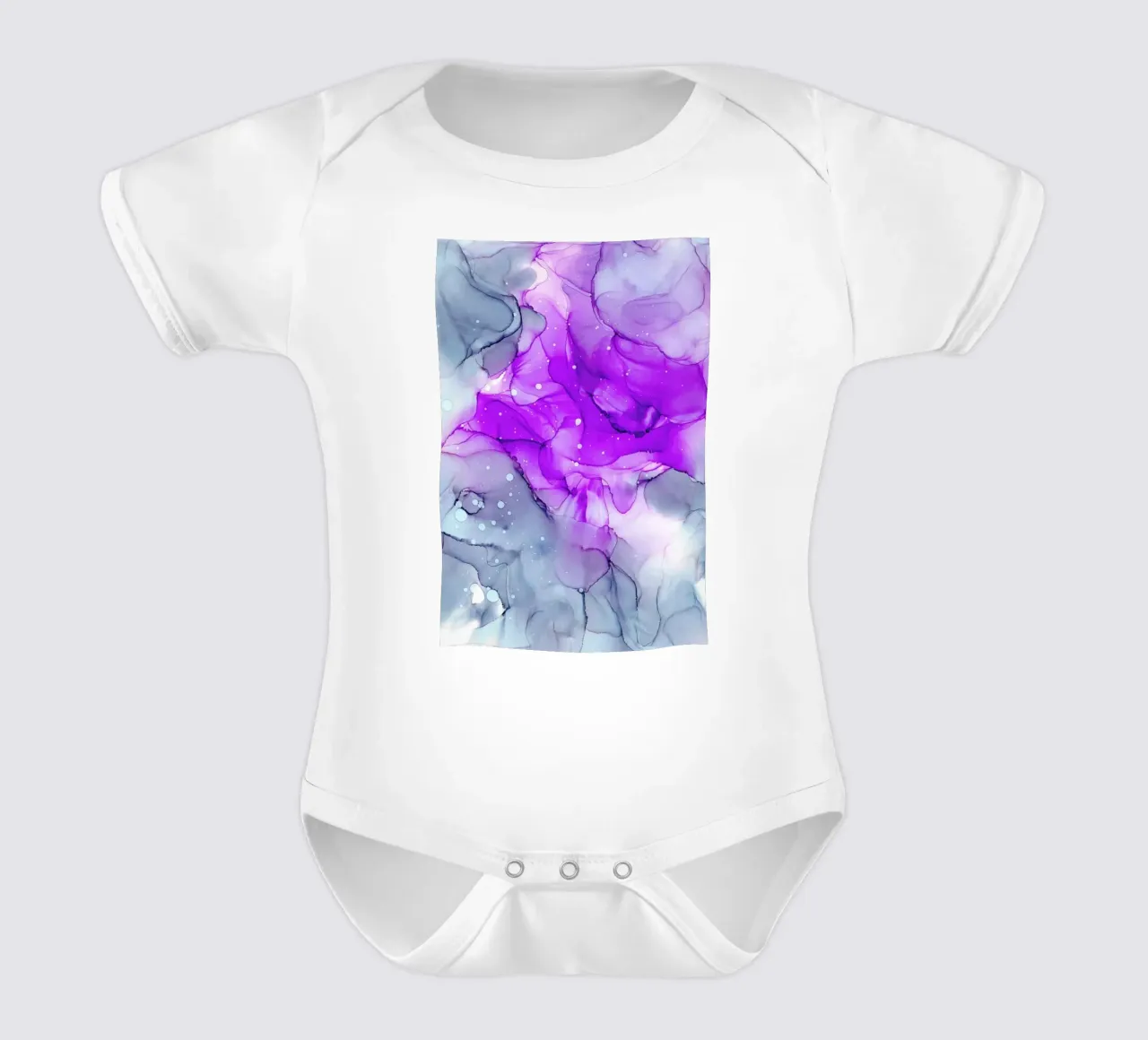 Ink No. 17 body neonato maniche corte da Froilein Juno