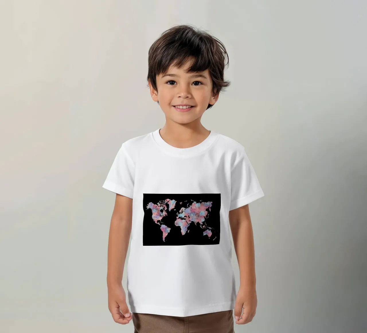 Wanderlust Black t-shirt bambini da Laura O'Connor