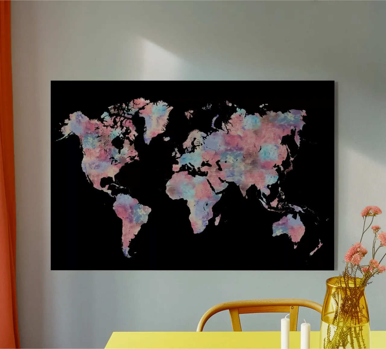 Wanderlust Black plexiglass da Laura O'Connor