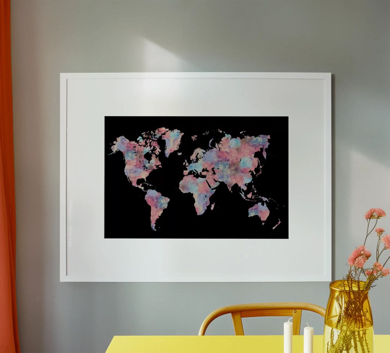 Wanderlust Black poster by Laura O'Connor