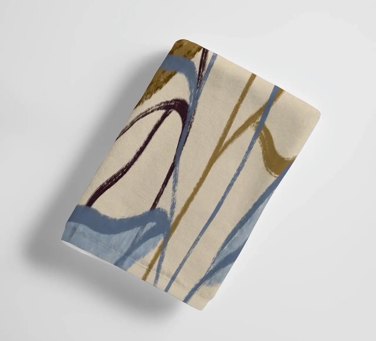 Three Branches towel by Alisa Galitsyna