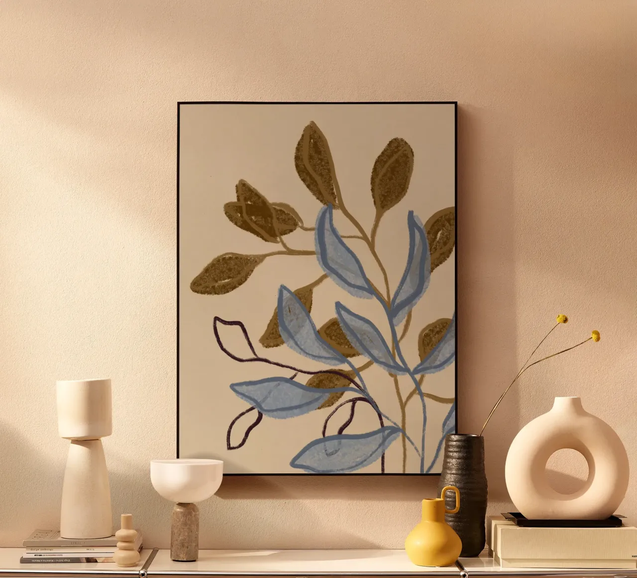 Three Branches acrylic glass by Alisa Galitsyna