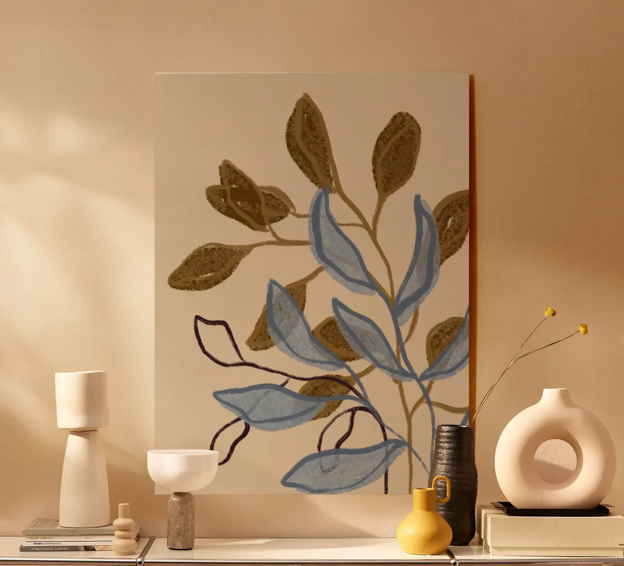 Three Branches acrylic glass by Alisa Galitsyna