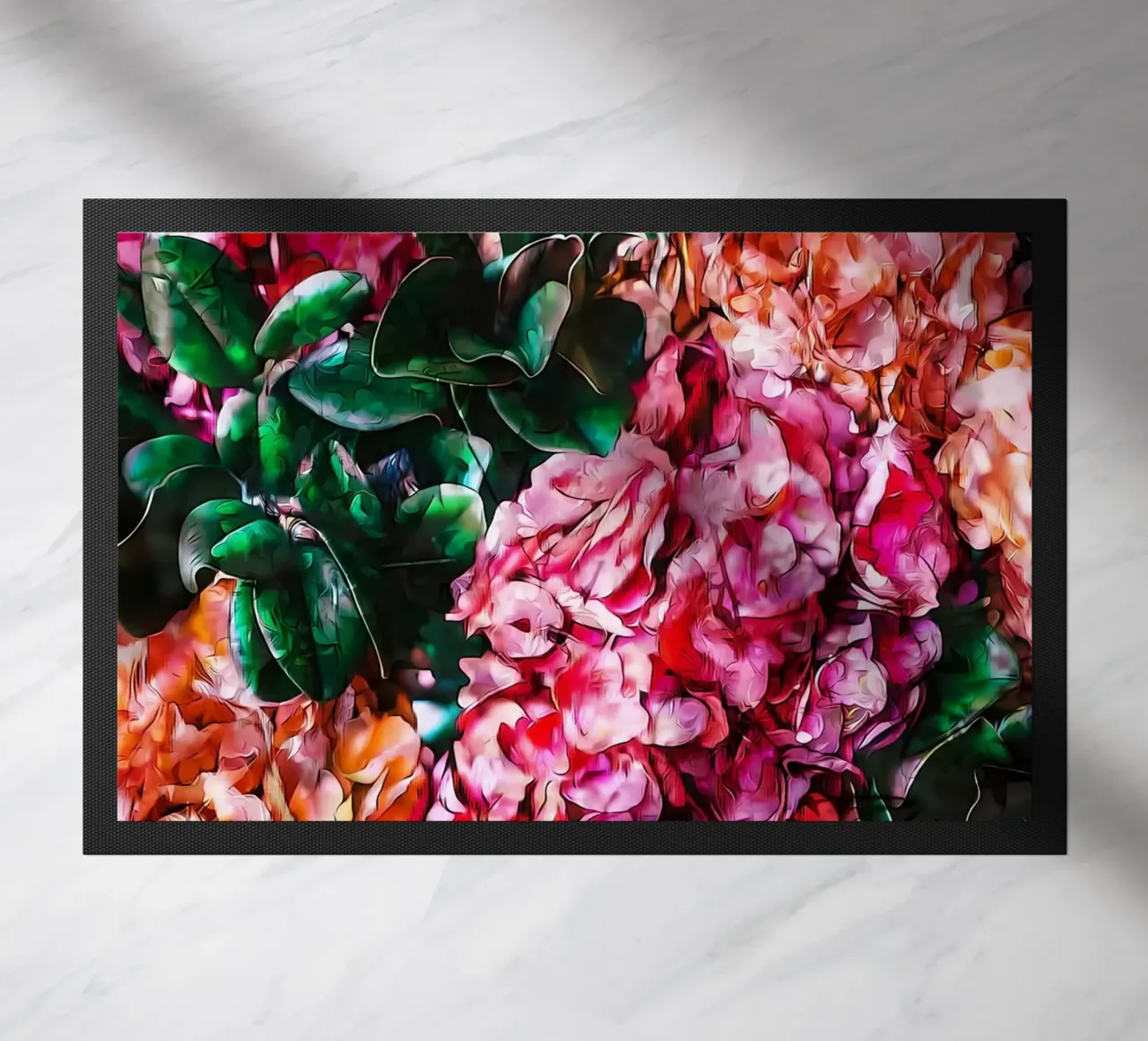Fiori retrò zerbino da diedrich