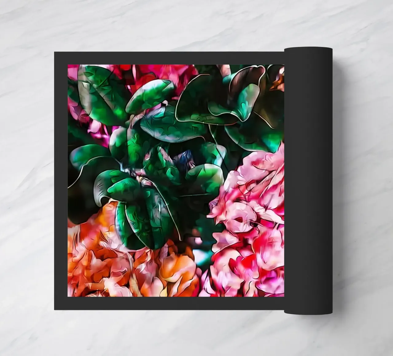 Fiori retrò zerbino da diedrich