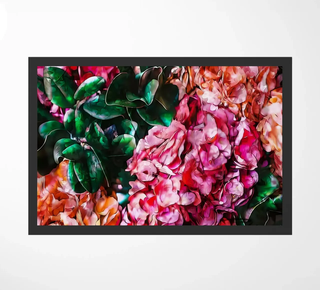 Fiori retrò zerbino da diedrich