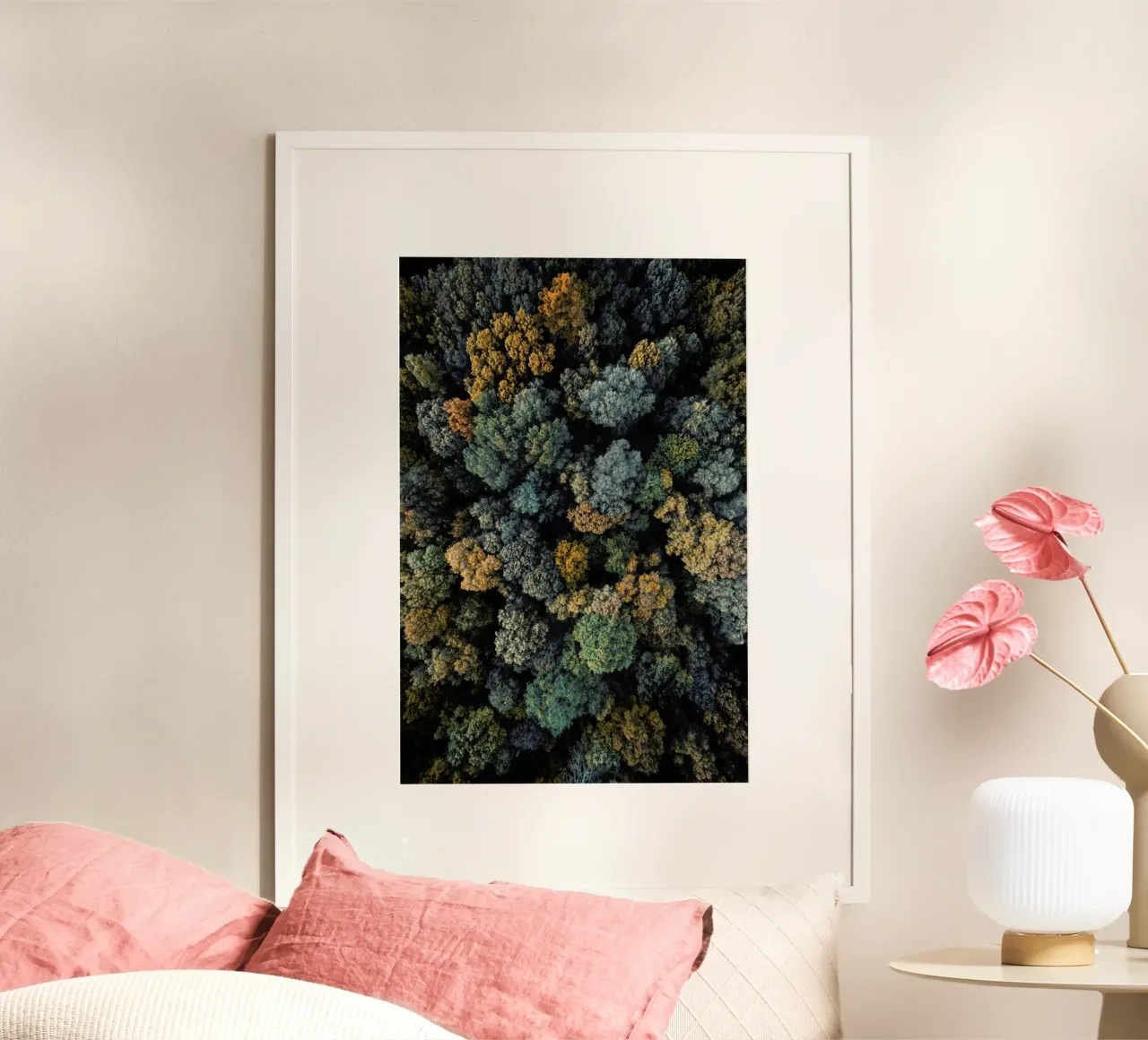 Toscana poster con telaio in plastica da Airpixels