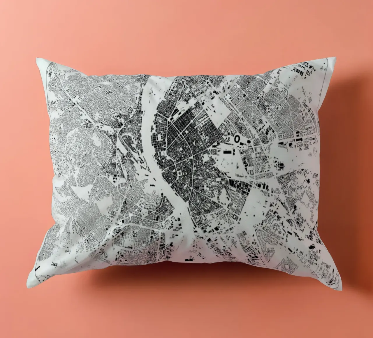 Budapest cuscino da The Cartography Collection