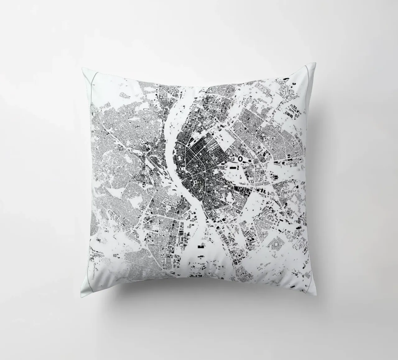 Budapest cuscino da The Cartography Collection