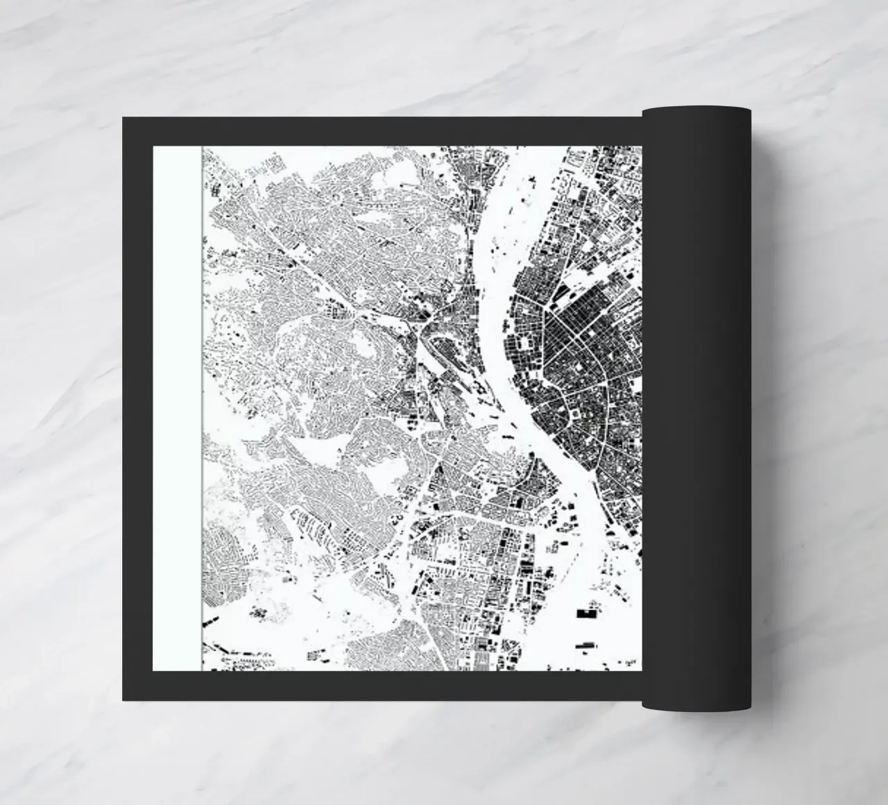 Budapest zerbino da The Cartography Collection