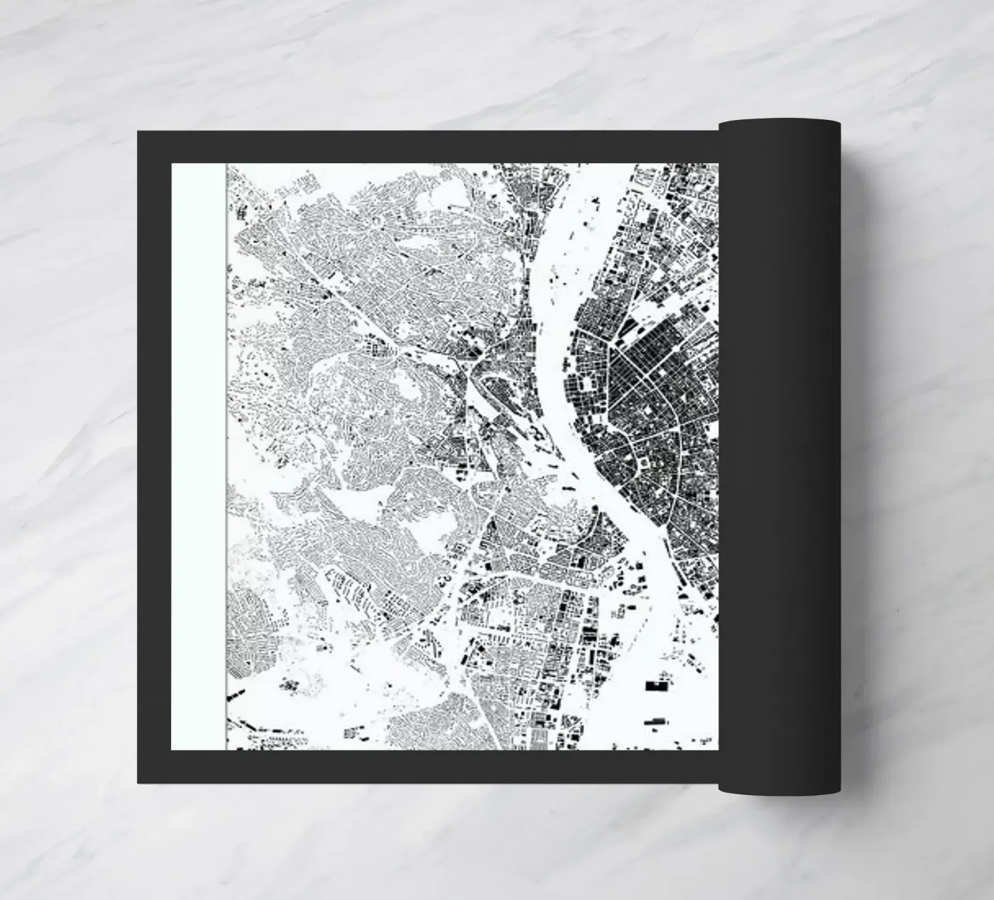 Budapest deurmat van The Cartography Collection