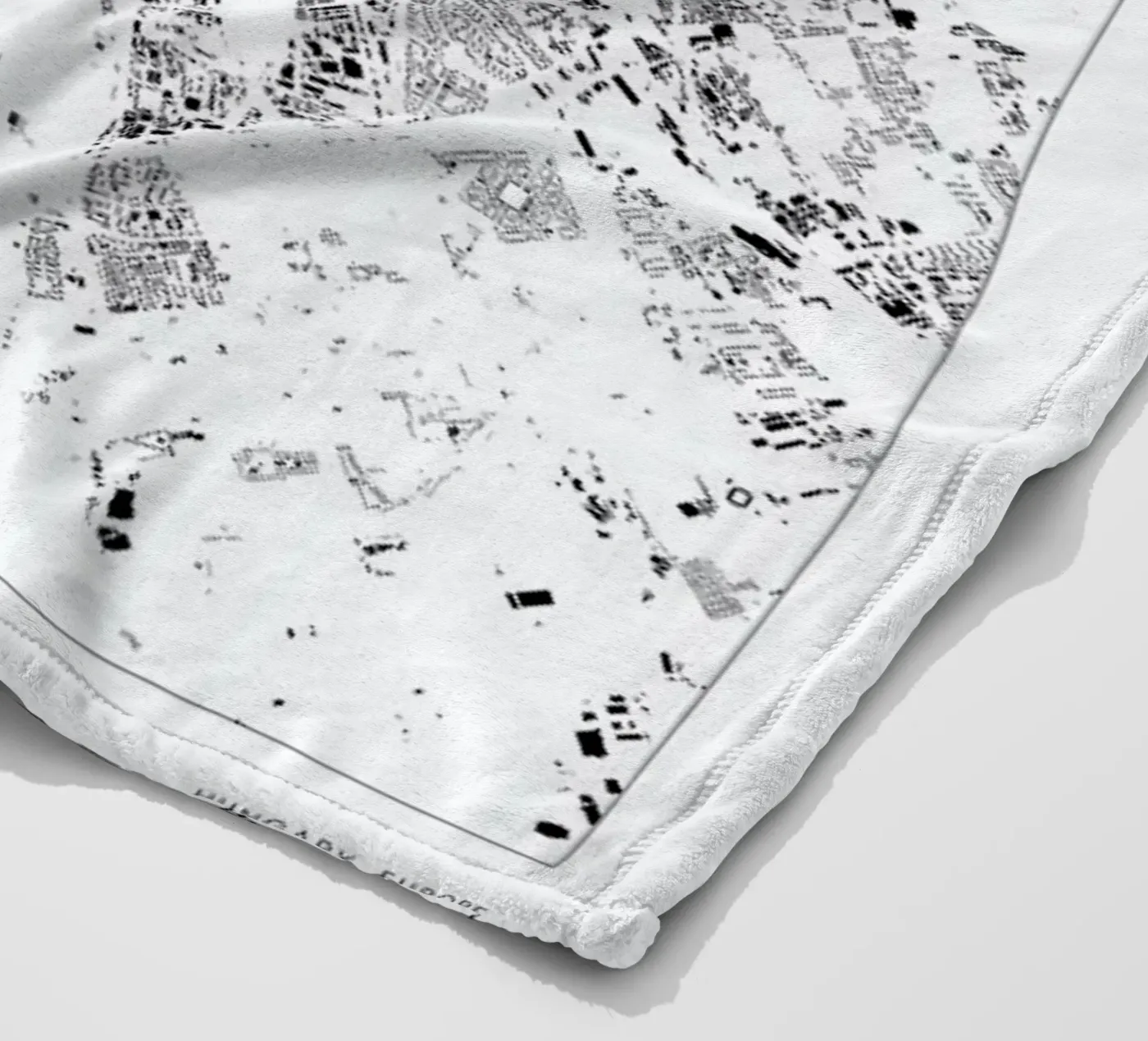 Budapest fleecedeken van The Cartography Collection