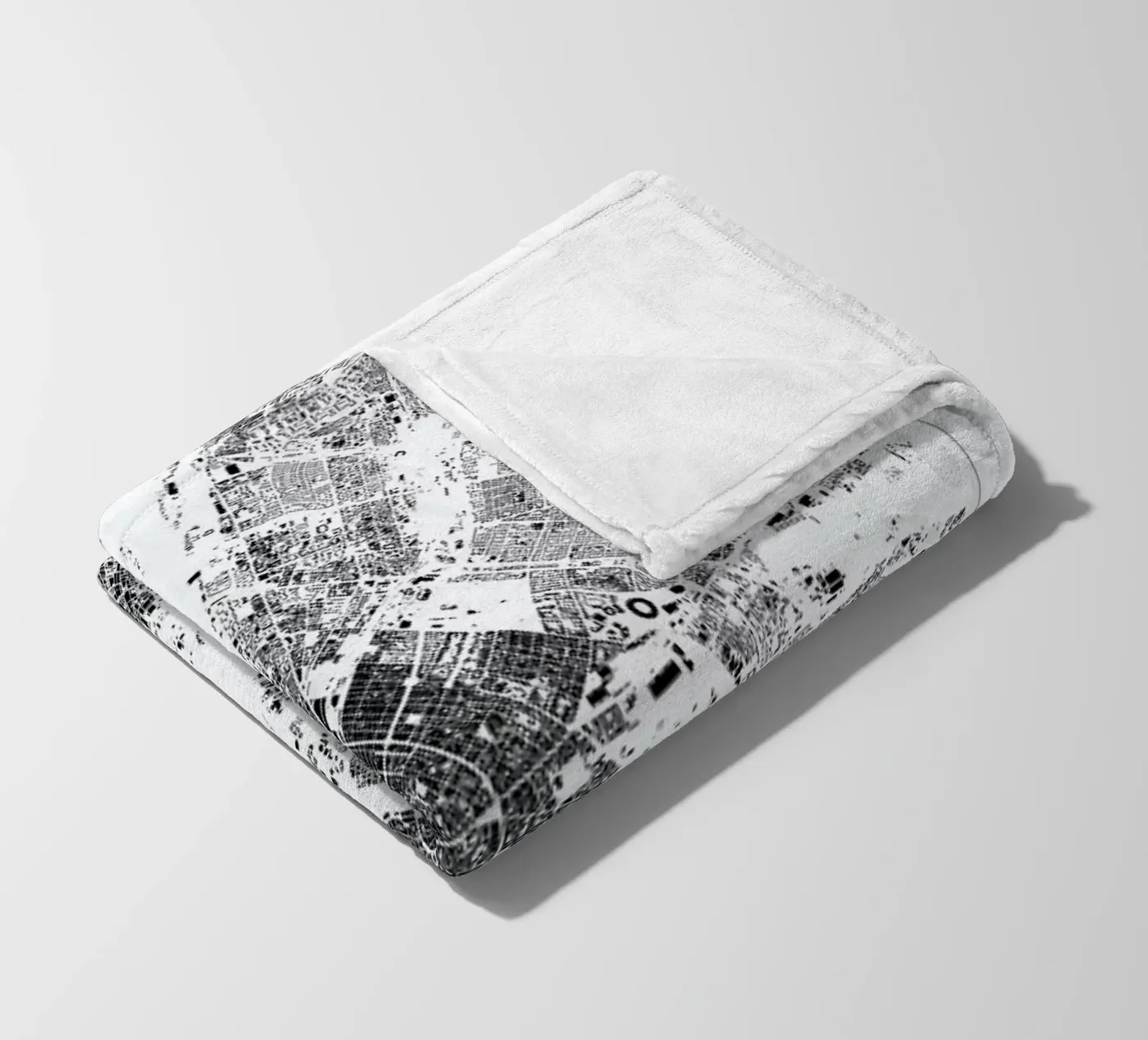 Budapest fleecedeken van The Cartography Collection