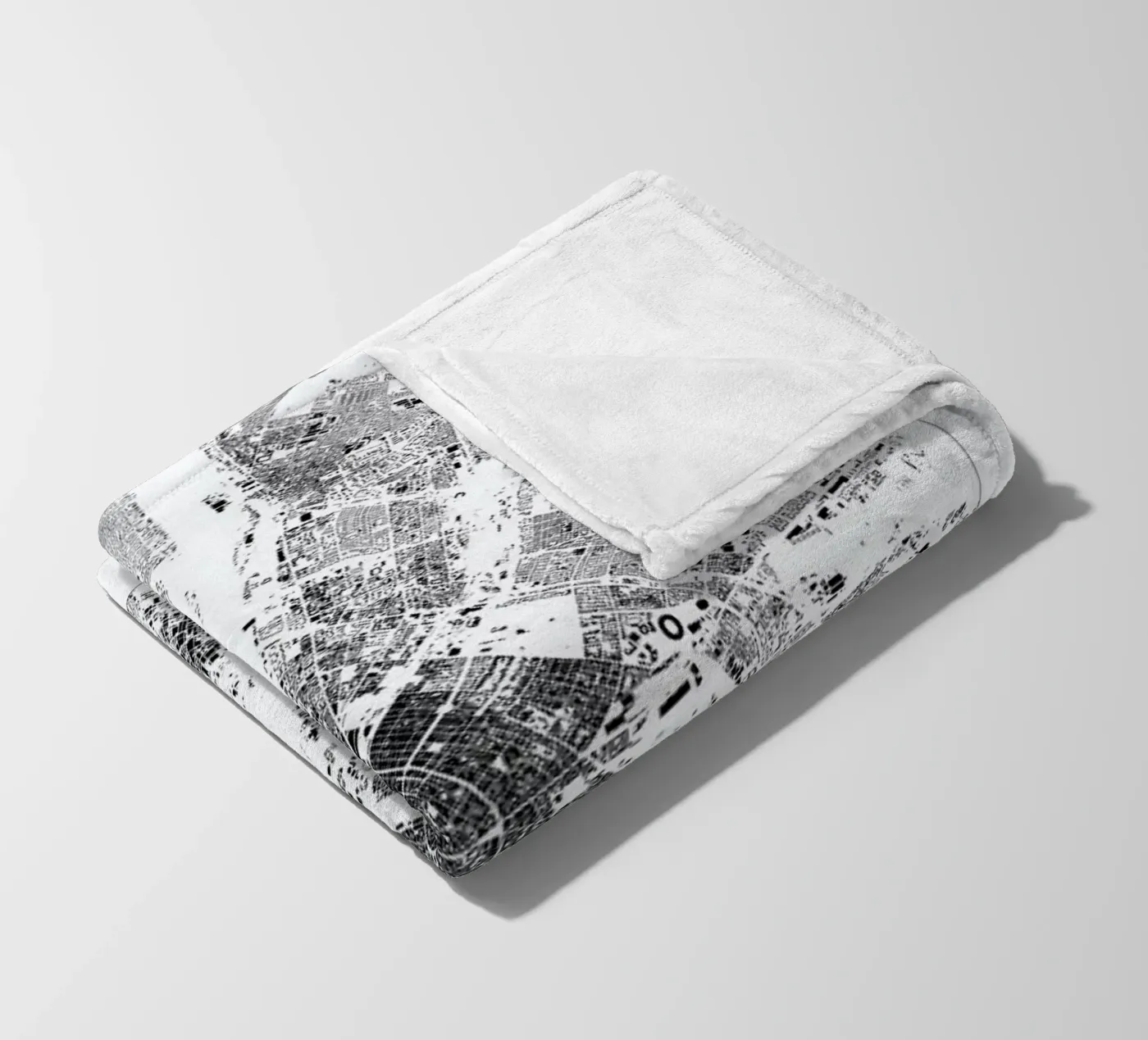 Budapest fleecedeken van The Cartography Collection