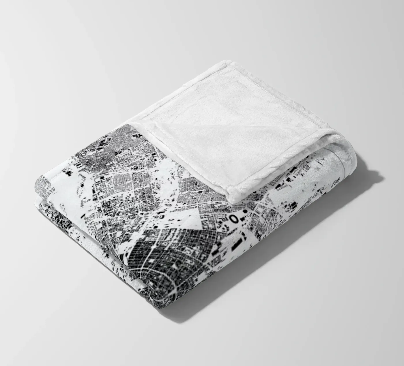 Budapest fleecedeken van The Cartography Collection