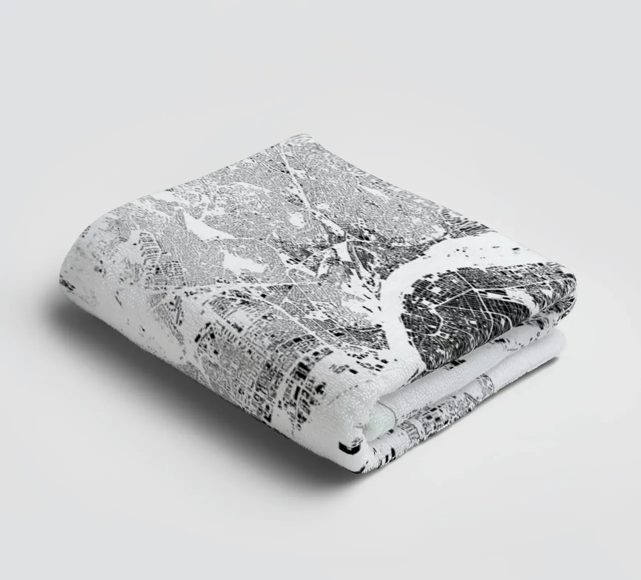 Budapest asciugamano da bagno da The Cartography Collection